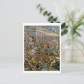 Carte Postale La capture de Constantinople en 1204 (huile sur ca (Debout devant)