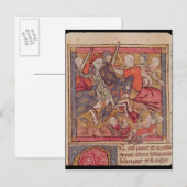 Carte Postale La capture de Ferdinand du Portugal (Devant / Derrière)