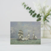 Carte Postale La Capture de la Petite Rodeur, 1878 (Debout devant)