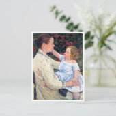 Carte Postale La caresse de l'enfant, Mary Cassatt (Debout devant)