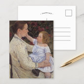 Carte Postale La caresse de l'enfant | Mary Cassatt