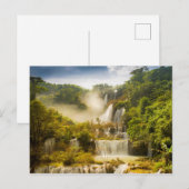 Carte Postale La cascade de Lor Su | Thaïlande (Devant / Derrière)