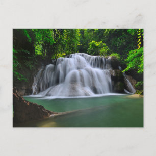 Carte Postale La cascade d'Erawan   Kanchanaburi, Thaïlande