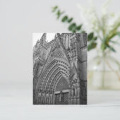 Carte postale La Catedral (Barcelone, Espagne) (Debout devant)
