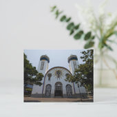 Carte Postale La cathédrale d'Acapulco (Debout devant)