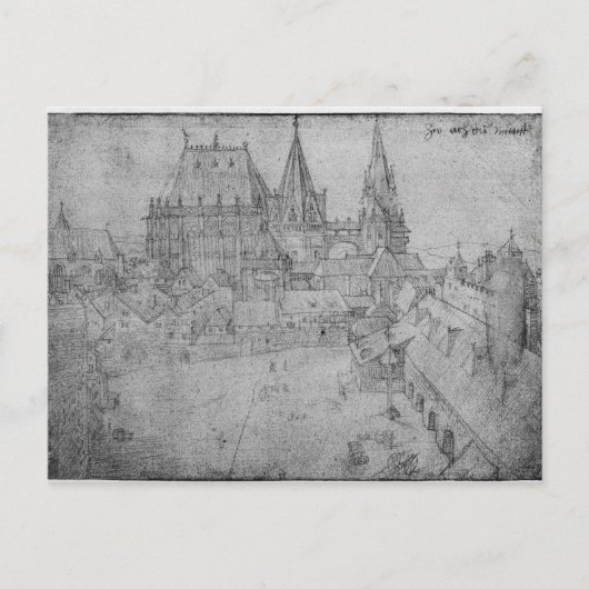 Carte Postale La cathédrale d'Aix-la-Chapelle, 1520 (Devant)