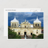 Carte Postale la cathédrale de león (Devant / Derrière)