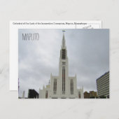 Carte Postale la cathédrale de maputo blanc (Devant / Derrière)