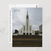 Carte Postale la cathédrale de maputo mozambique (Devant / Derrière)