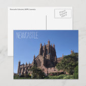 Carte Postale la cathédrale de newcastle (Devant / Derrière)