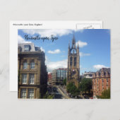 Carte Postale la cathédrale de newcastle tyne (Devant / Derrière)