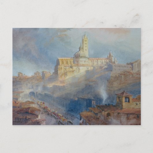 Carte Postale La Cathédrale de Sienne, 1902 (Devant)