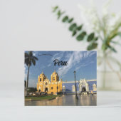 Carte Postale La cathédrale de Trujillo à Trujillo Pérou (Debout devant)