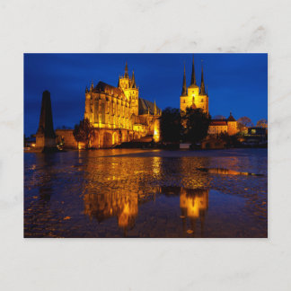 Carte Postale La Cathédrale d'Erfurter