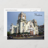 Carte Postale la cathédrale du honduras (Devant / Derrière)