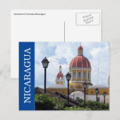 Carte Postale la cathédrale du nicaragua (Devant / Derrière)