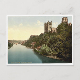 Carte Postale La cathédrale et le château du pont, Durham,