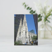 Carte Postale la cathédrale ny (Debout devant)