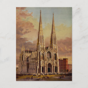 Carte Postale La cathédrale Saint-Patrick dans le Midtown Manhat