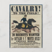 Carte Postale La cavalerie ! (Devant)