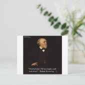 Carte Postale La célèbre citation sur la maternité de Robert Bro (Debout devant)