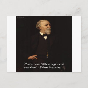 Carte Postale La célèbre citation sur la maternité de Robert Bro