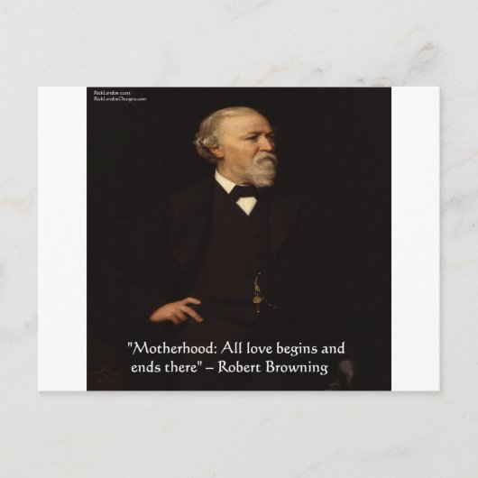 Carte Postale La célèbre citation sur la maternité de Robert Bro (Devant)