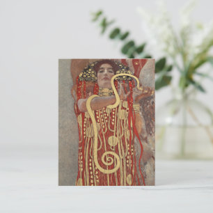 Carte Postale La célèbre peinture Hygieia de Gustav Klimt.