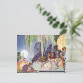 Carte Postale La Cendrillon de Kay Nielsen au bal (Debout devant)