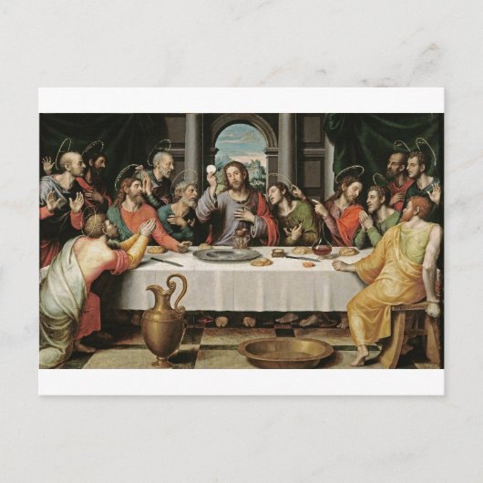 Carte Postale La Cène (Devant)