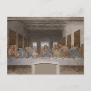Carte Postale La Cène de Léonard de Vinci