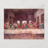 Carte Postale La Cène de Léonard de Vinci (Devant)