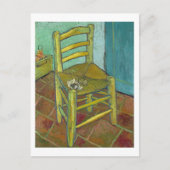 Carte Postale La Chaire de l'artiste Vincent van Gogh (Devant)