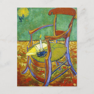 Carte Postale La chaise de Gauguin vincent van gogh peinture