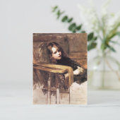 Carte Postale La chaise facile par John William Waterhouse (Debout devant)