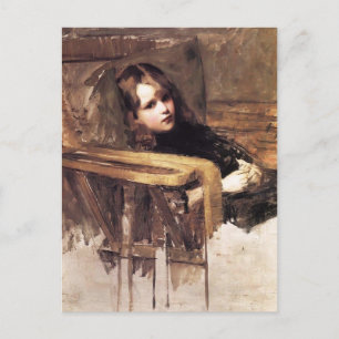 Carte Postale La chaise facile par John William Waterhouse