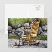 Carte Postale La chaise Rocking (Devant / Derrière)