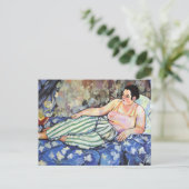 Carte Postale La Chambre Bleue De Suzanne Valadon (Debout devant)