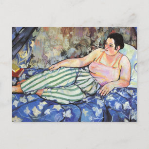 Carte Postale La Chambre Bleue De Suzanne Valadon