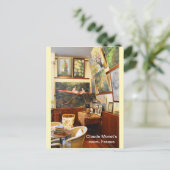Carte Postale la chambre de Claude Monet en France (Debout devant)
