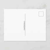 Carte Postale La chambre de Pekka (Dos)