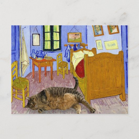 Carte Postale la chambre de Van Gatto (Devant)
