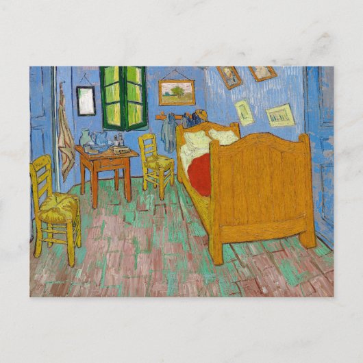 Carte Postale La chambre de Van Gogh dans Arles Peinture Art (Devant)