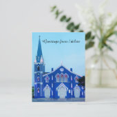 Carte Postale La chapelle de Père Noël Barbara (Debout devant)