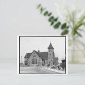 Carte Postale La chapelle, Institut Tuskegee, Ala. c1906 (Debout devant)