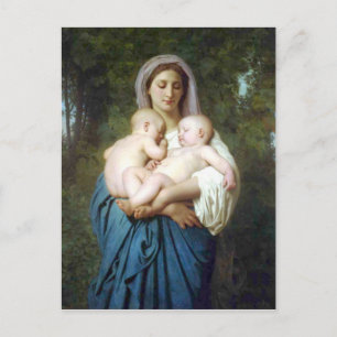 Carte Postale La Charité par William-Adolphe Bouguereau