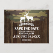 Carte Postale La chasse est terminée Mariage western faire-part (Devant)