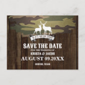 Carte Postale La chasse est terminée Mariage western faire-part (Devant)