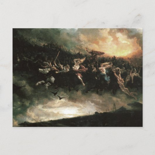 Carte Postale La Chasse sauvage (Devant)