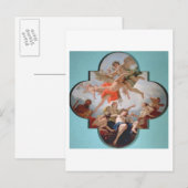 Carte Postale La Châtiment de Cupidon (huile sur toile) (Devant / Derrière)